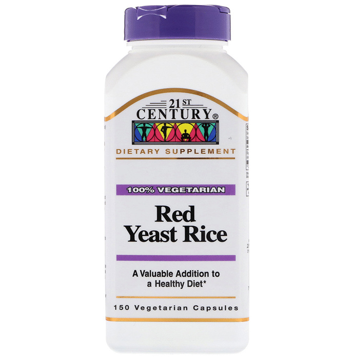 21st Century Red Yeast Rice Vegetarian Capsules