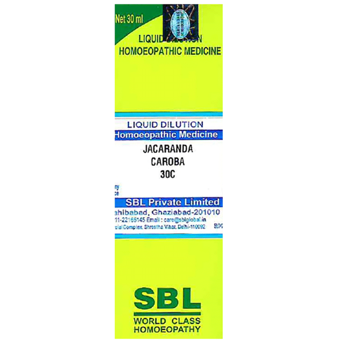 SBL Jacaranda Dilution 30 CH