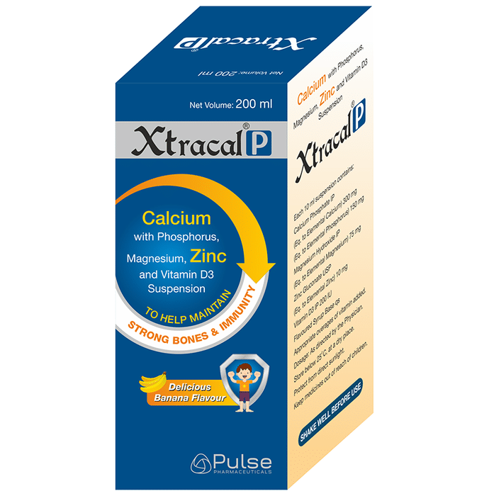 Xtracal P Oral Suspension Delicious Banana