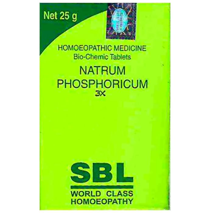 SBL Natrum Phosphoricum Biochemic Tablet 3X