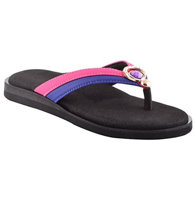 Dia One Orthopedic Sandal Rubber Sole MCP Insole Diabetic Footwear for Women Dia_65 Size 8