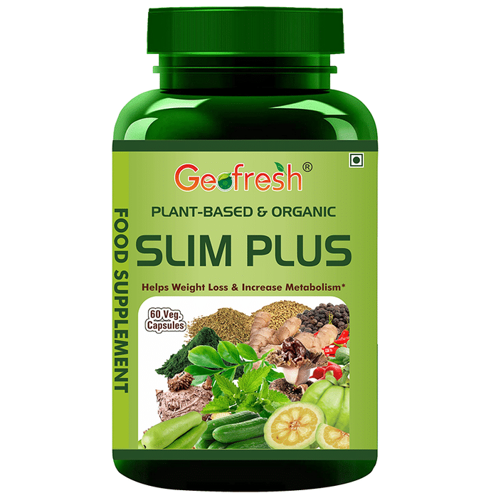 Geofresh Natural Plant Based & Organic Slim Plus Veg Capsule