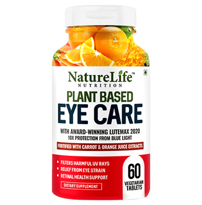 Nature Life Nutrition Plant Based Eye Care Vegetarian Tablet