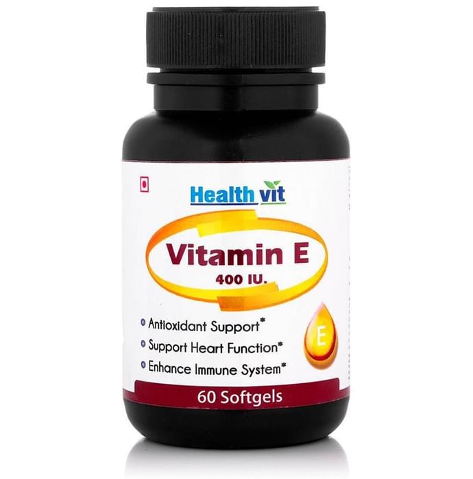 HealthVit Vitamin E Dry 400IU Capsule