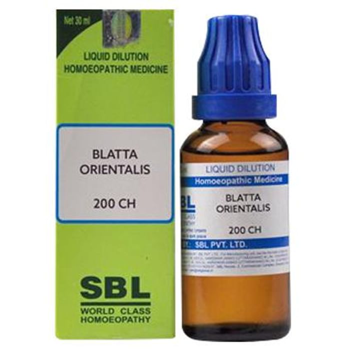 SBL Blatta Orientalis Dilution 200 CH