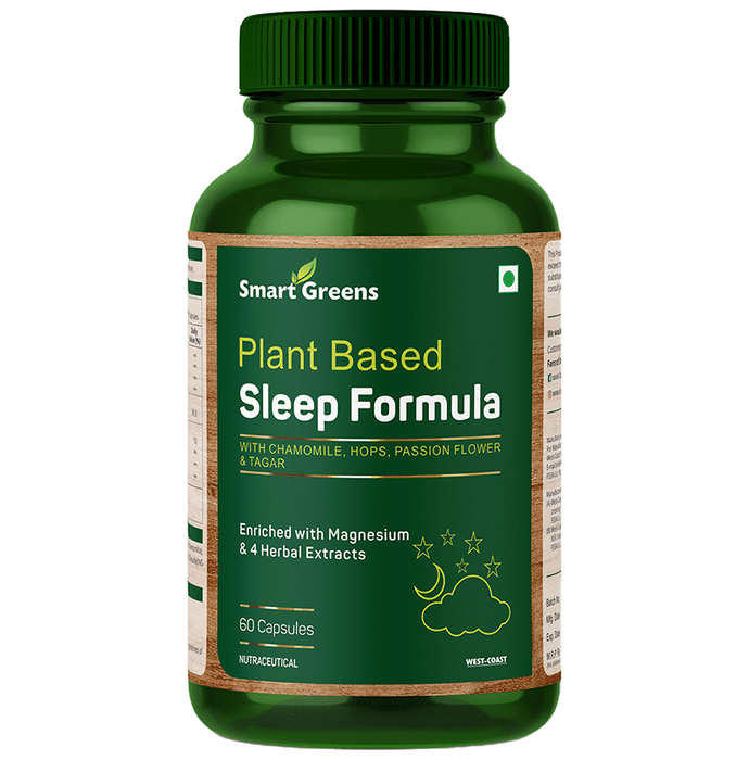 Smart Greens Plant Based Sleep Formula Capsule