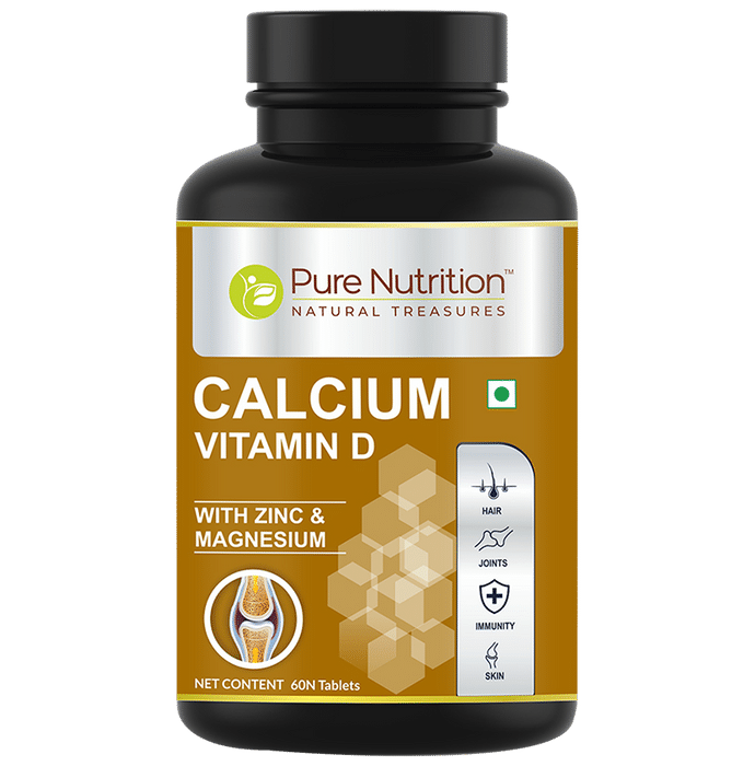 Pure Nutrition Calcium Vitamin D Tablet