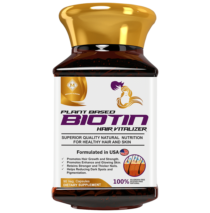 Mountainor Plant Based Biotin Hair Vitalizer Capsule