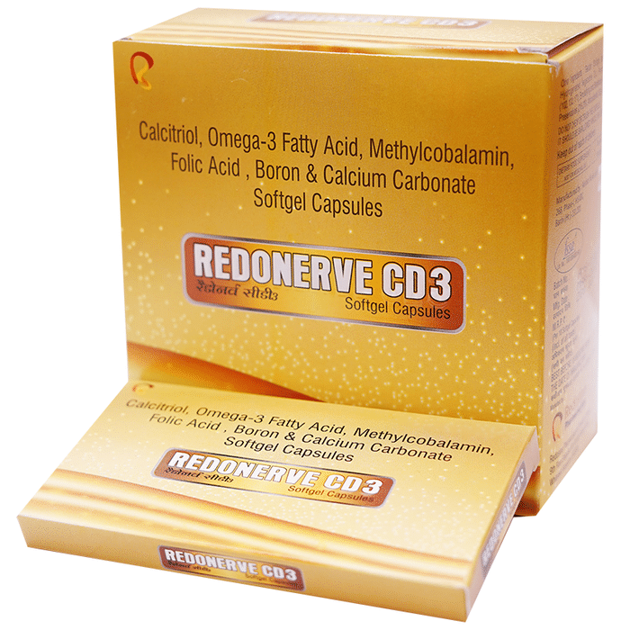 Redonerve CD3 Soft Gelatin Capsule