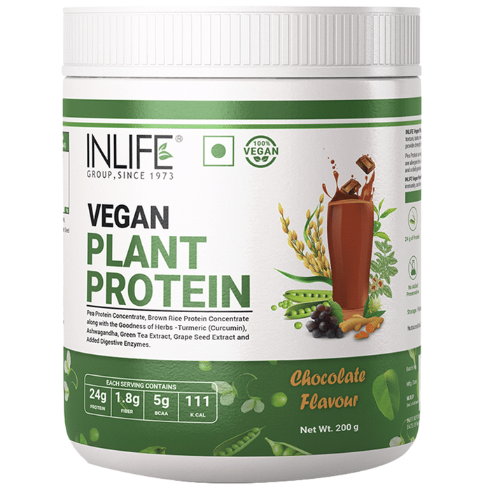 Inlife Vegan Plant Protein Chocolate