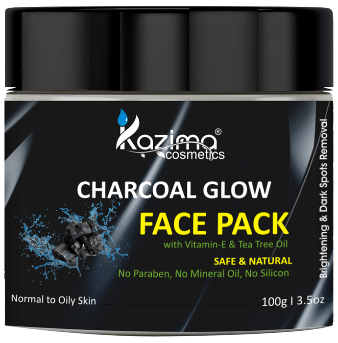 Kazima Cosmetics Charcoal Glow Face Pack