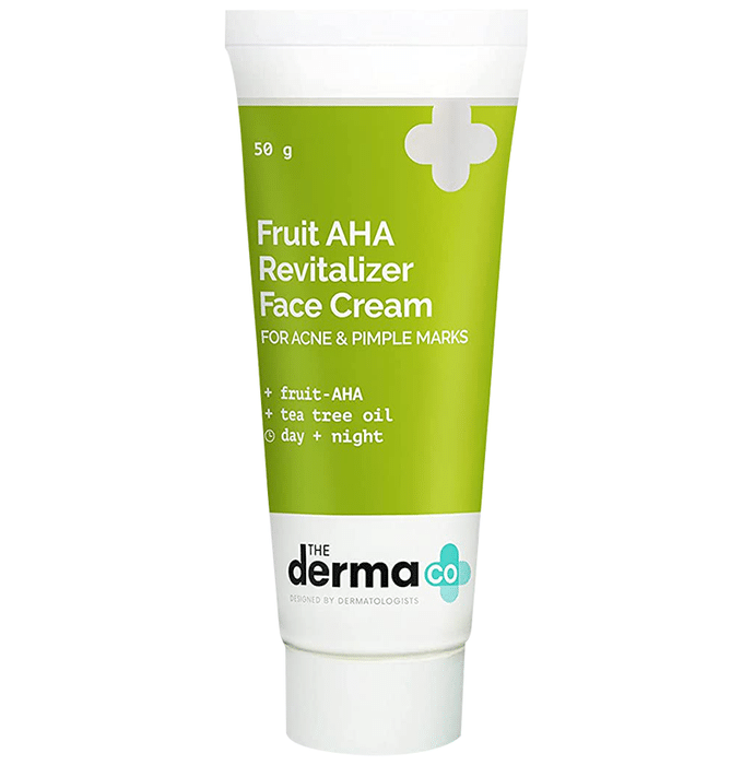 The Derma Co Fruit AHA Revitalizer Face Cream