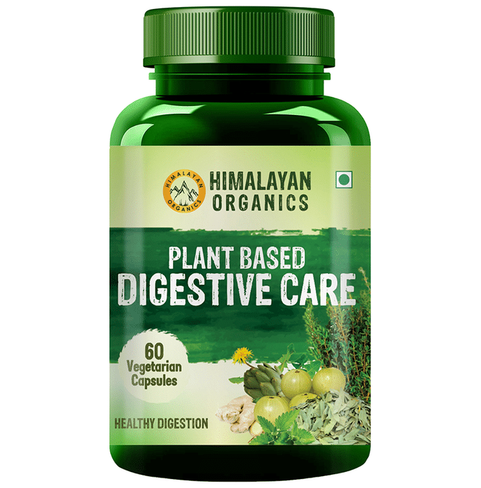 Himalayan Organics Plant Based Digestive Care Vegetarian Capsule