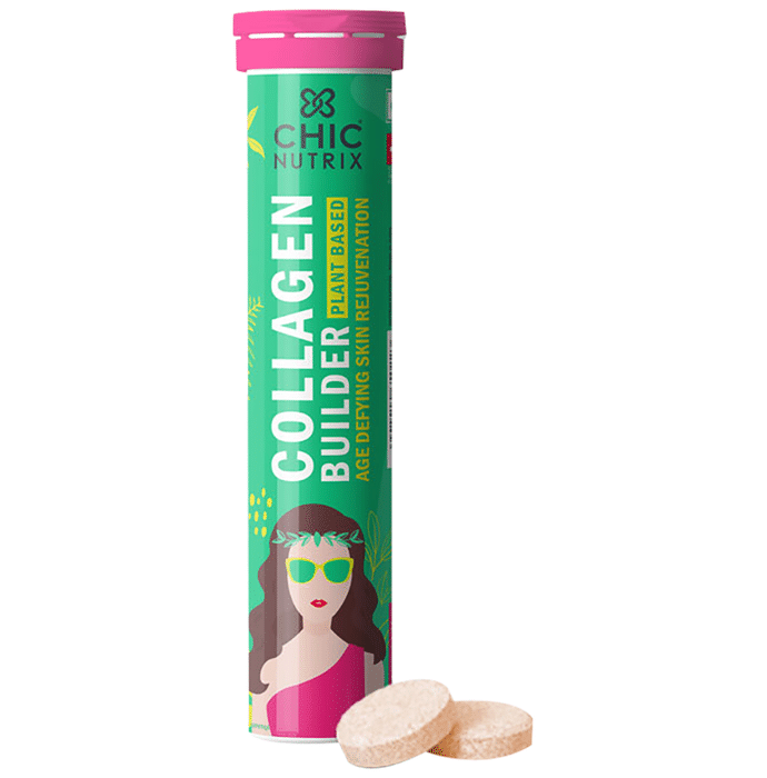 Chicnutrix Collagen Builder Plant Based Effervescent Tablet