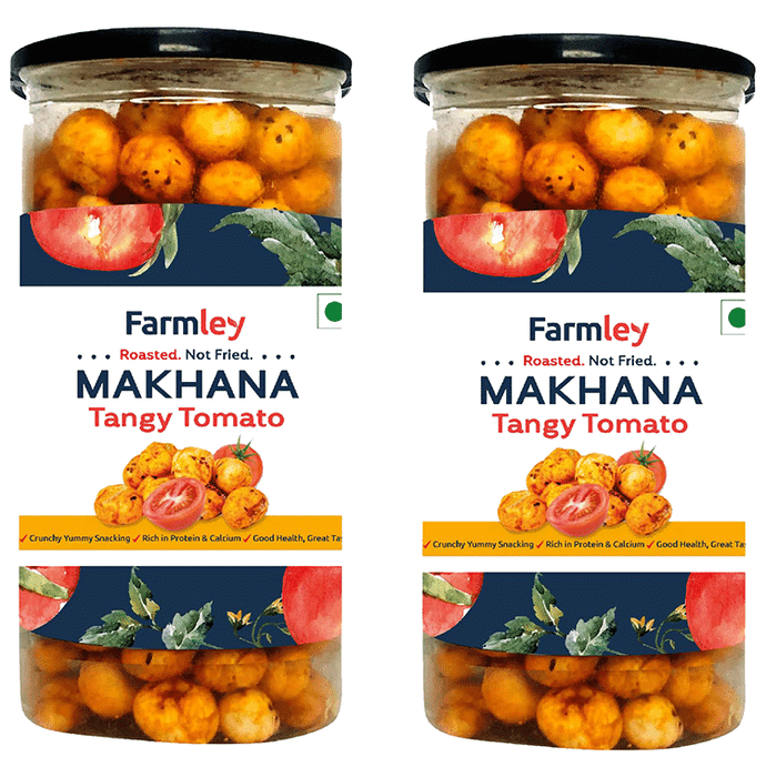 Farmley Tangy Tomato Makhana (90gm Each)