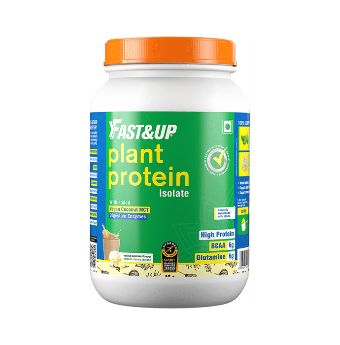 Fast&Up Plant Protein Isolate Vanilla Cupcake