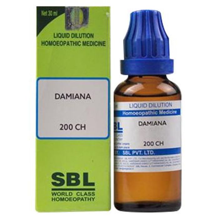 SBL Damiana Dilution 200 CH