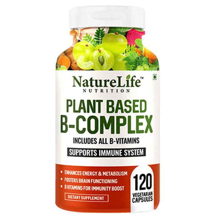 Nature Life Nutrition Plant Based B-Complex Vegetarian Capsule