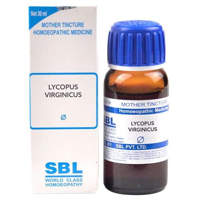 SBL Lycopus Virginicus Mother Tincture Q