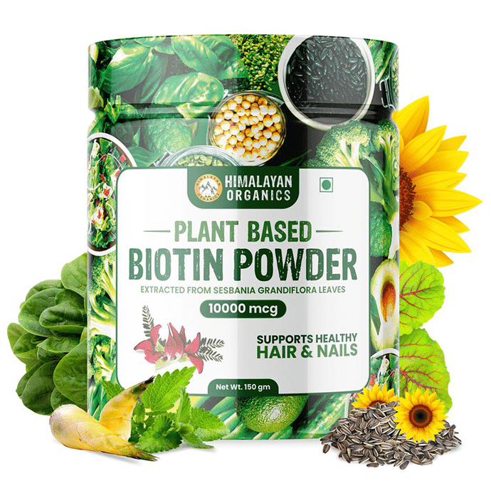 Himalayan Organics Plant Based Biotin Powder