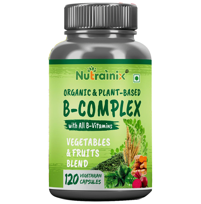 Nutrainix Organic & Plant Based B-Complex Vegetarian Capsule