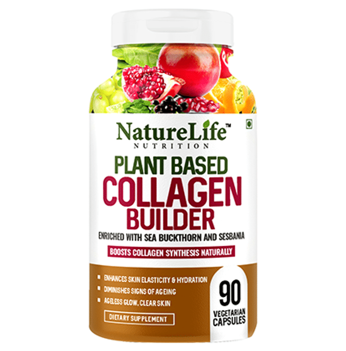 Nature Life Nutrition Plant Based Collagen Builder Vegetarian Capsule