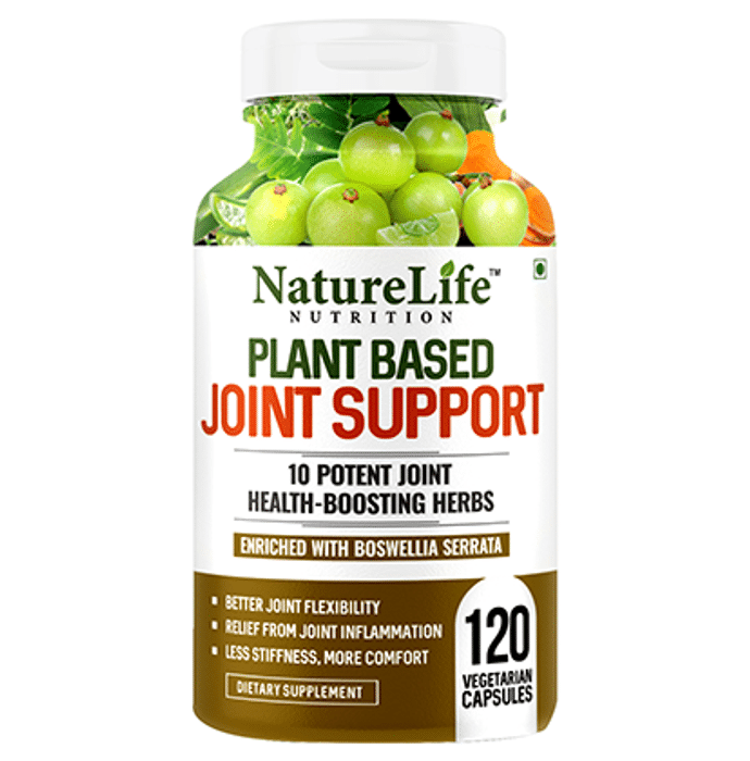 Nature Life Nutrition Plant Based Joint Support Vegetarian Capsule