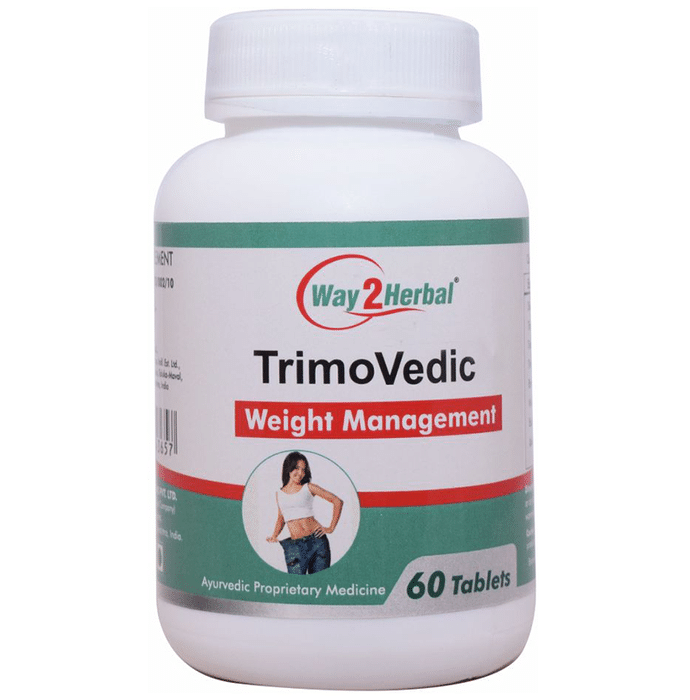 Way2Herbal Trimo Vedic Weight Management Tablet