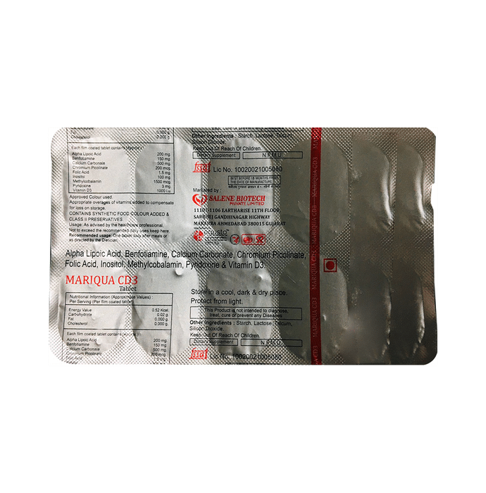 Mariqua CD3 Tablet