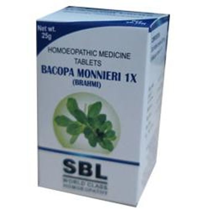 SBL Bacopa Monnieri Tablet 1X