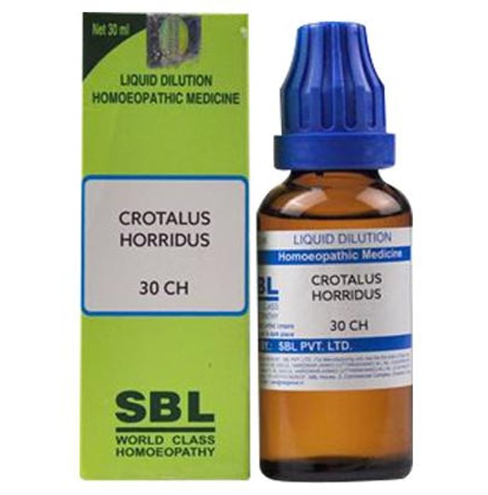 SBL Crotalus Horridus Dilution 30 CH