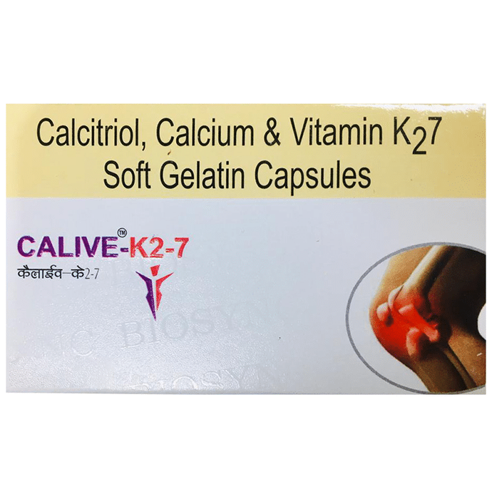 Calive-K27 Soft Gelatin Capsule