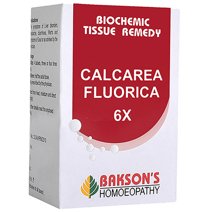 Bakson's Calcarea Fluorica Biochemic Tablet 6X