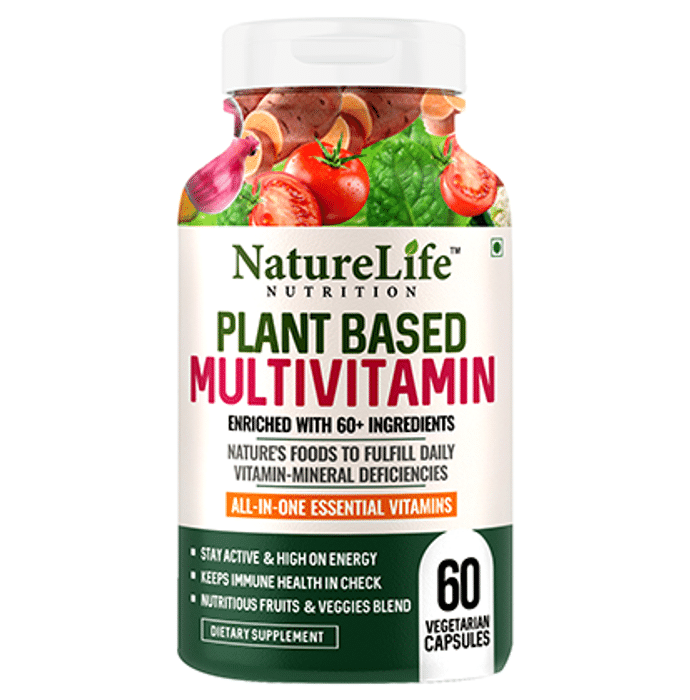 Nature Life Nutrition Plant Based Multivitamin Vegetarian Capsule
