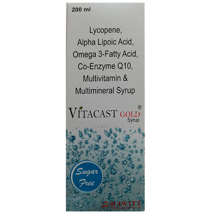 Vitacast Gold Syrup Sugar Free