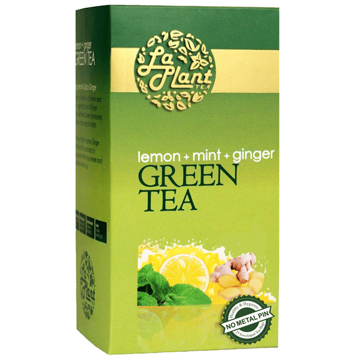 Laplant Lemon+Mint+Ginger Green Tea Bag