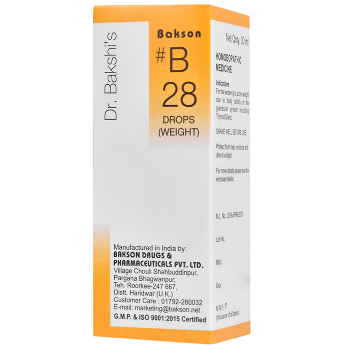 Bakson B28 Weight Drop