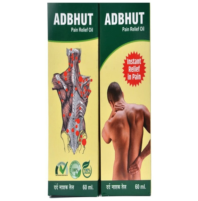 Sant Kripa Pharmacy Adbhut Pain Relief Oil (60ml Each)