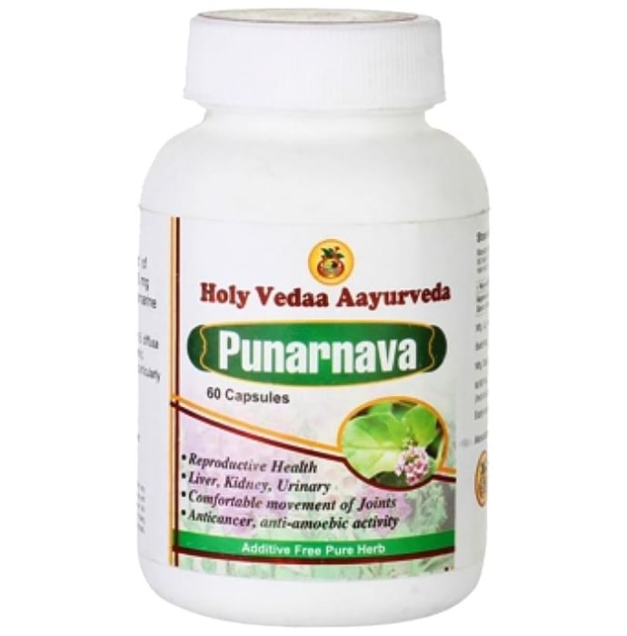 Holy Vedaa Aayurveda Punarnava Capsule