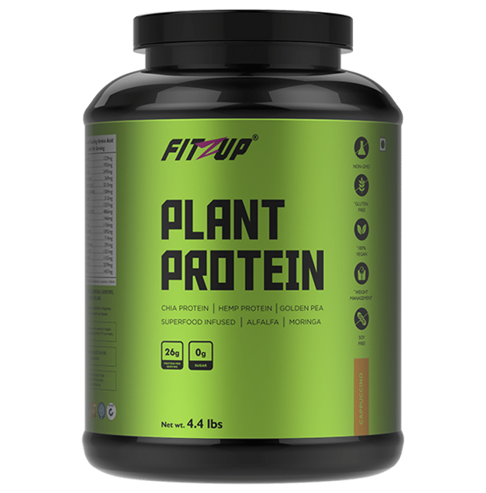 Fitzup Plant Protein Cappuccino