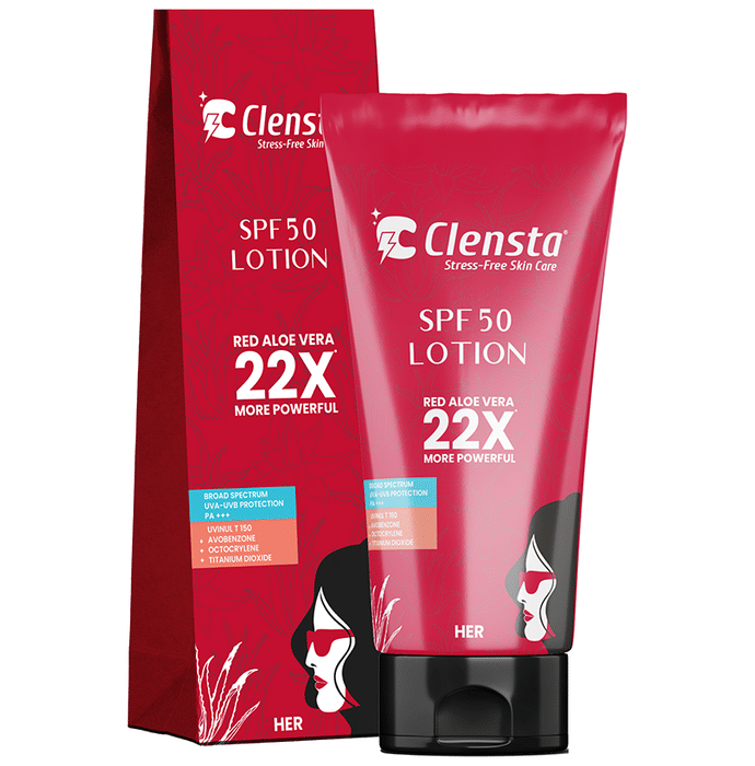 Clensta SPF 50 Lotion for Her