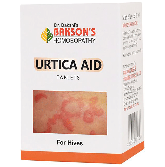 Bakson's Urtica Aid Tablet