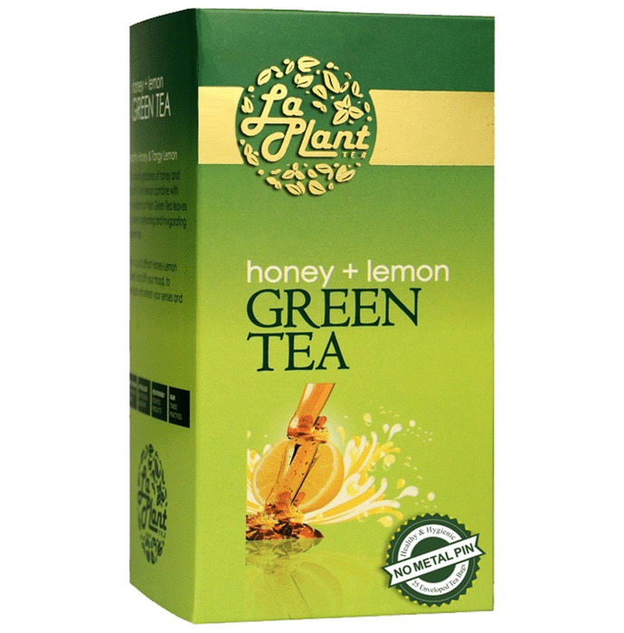 Laplant Honey+Lemon Green Tea Bag