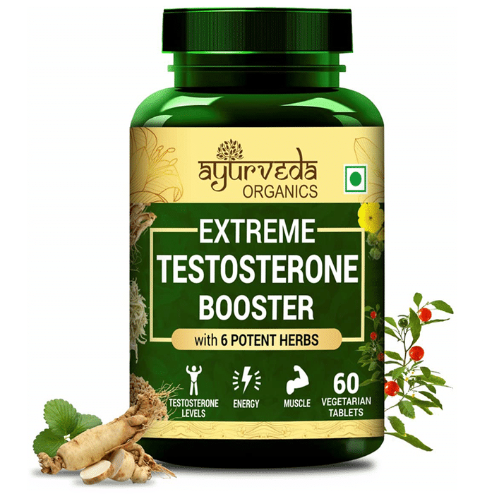 Ayurveda Organics Extreme Testosterone Booster Vegetatrian Tablet