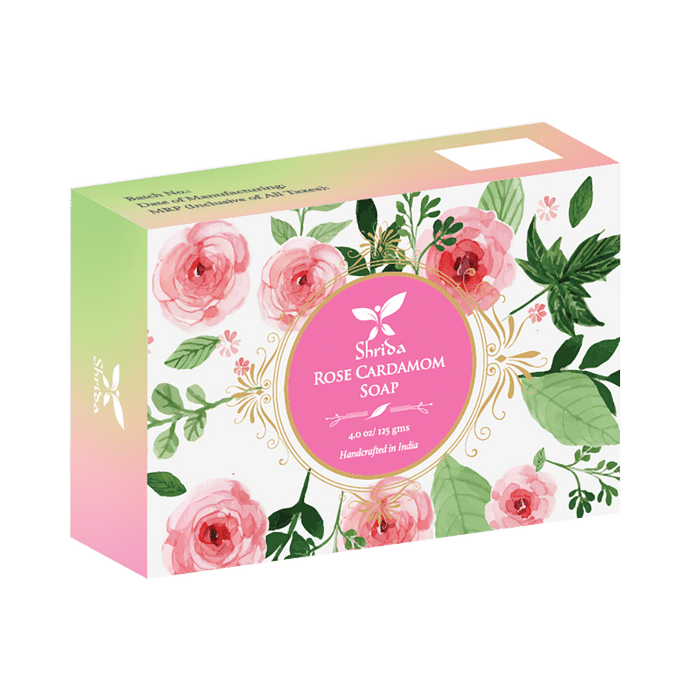Shrida Rose Cardamom Soap