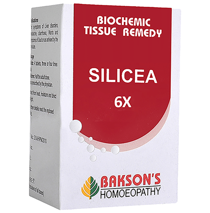 Bakson's Silicea Biochemic Tablet 6X