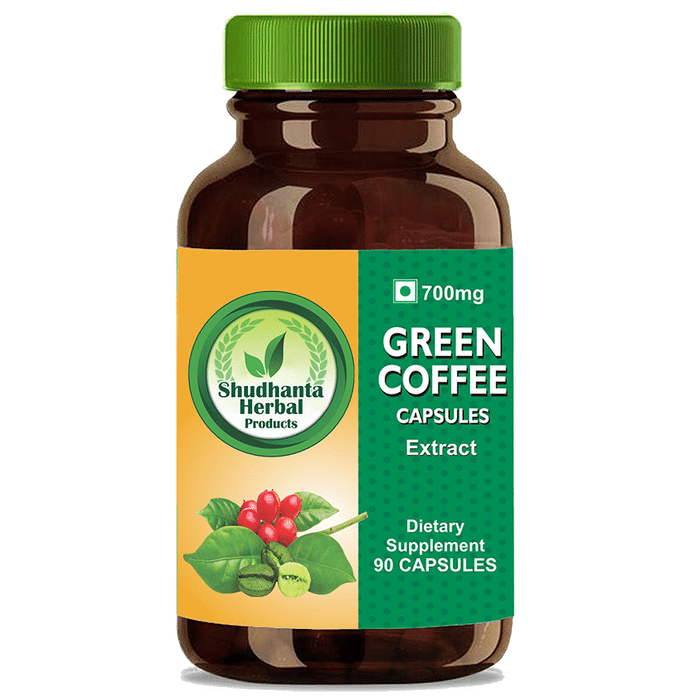 Shudhanta Herbal Green Coffee 700mg Capsule