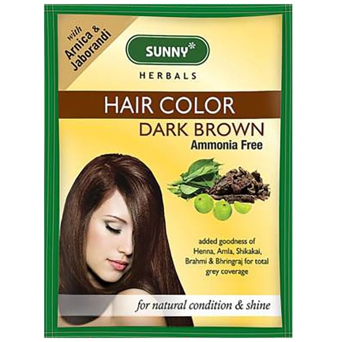 Bakson's Hair Color 12 Sachets Dark Brown