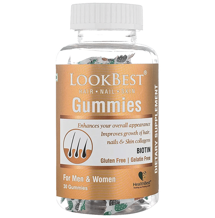 HealthBest LookBest Hair Nail Skin Gummies