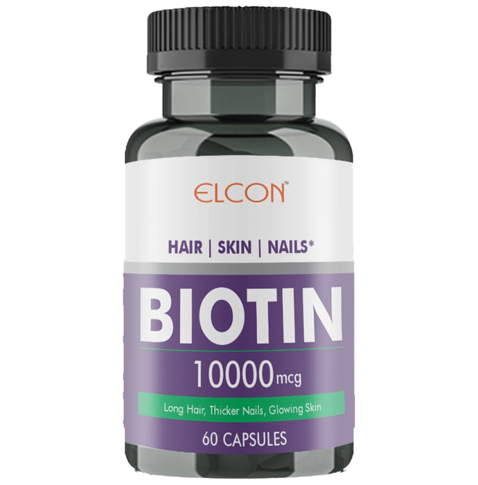 Elcon Biotin 1000mcg Capsule